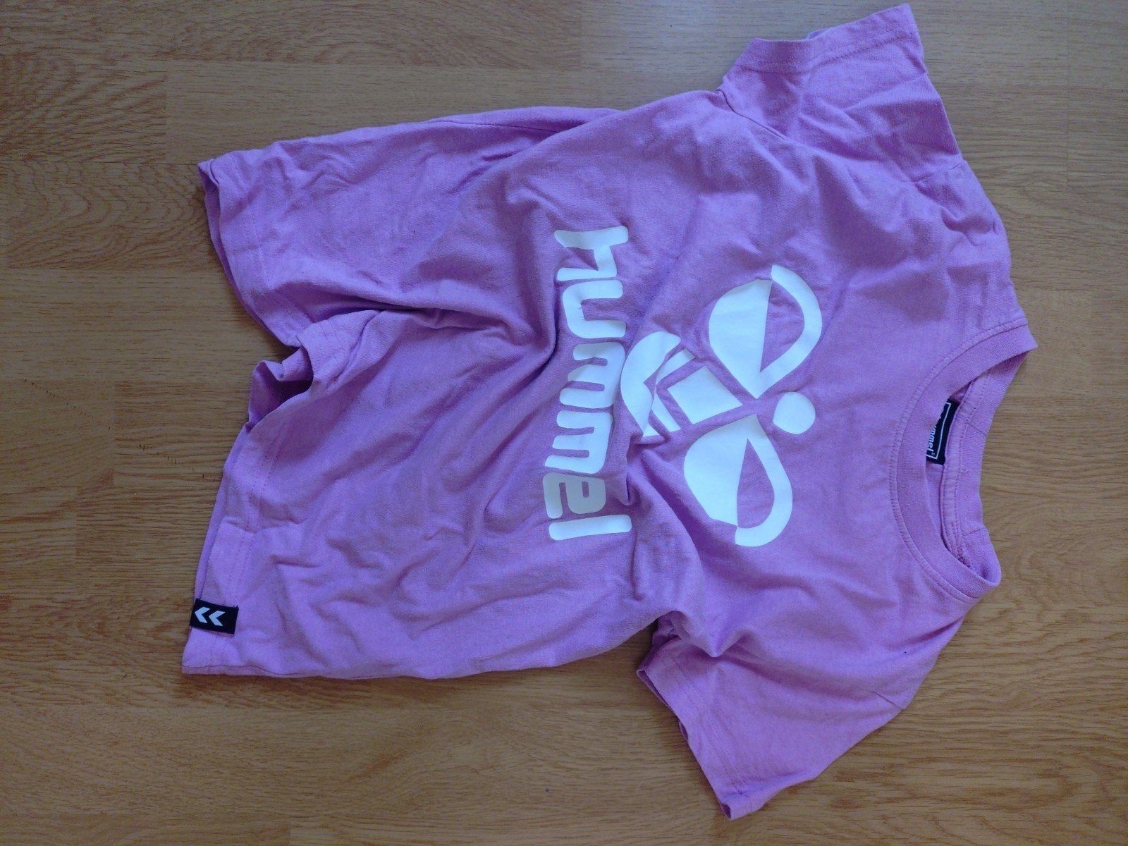 Hummel T-shirt maat 134 voor meisjes, Gebruikt, Meisje, Ophalen of Verzenden, Shirt of Longsleeve