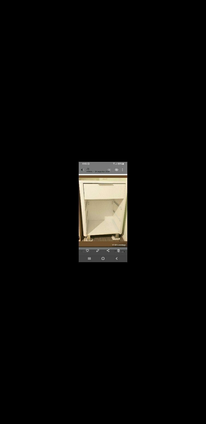 COMMODE 4LADEN NIEUW ALLES COMPLEET, Ophalen, Nieuw, Wit
