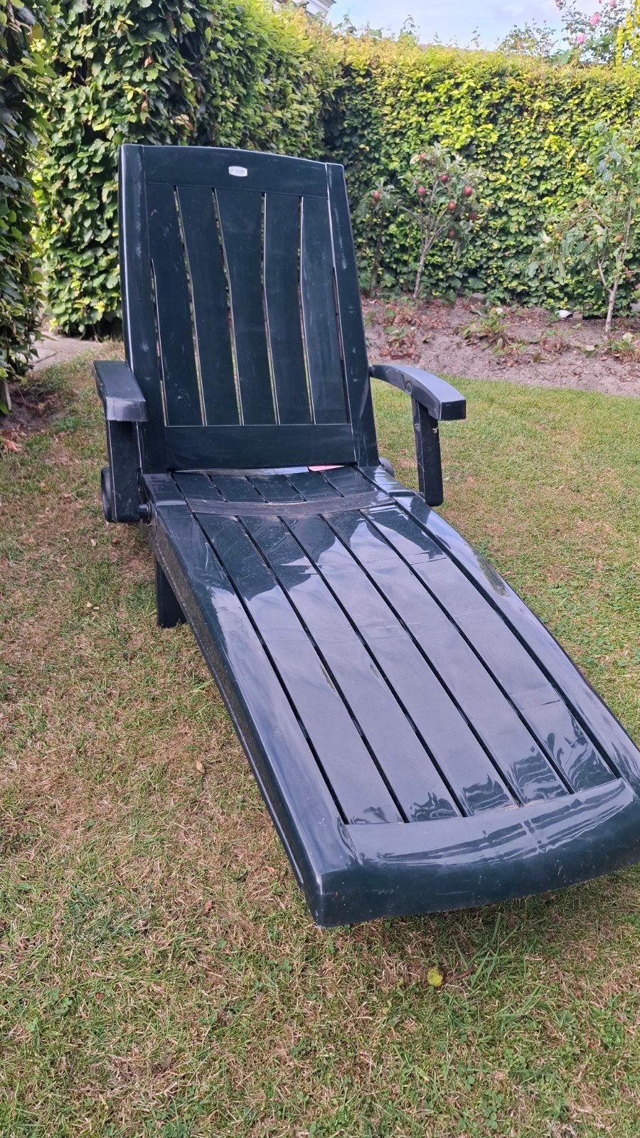 Inklapbare ligstoel voor de tuin van Jardin, Ophalen, Gebruikt, Kunststof, Verrijdbaar