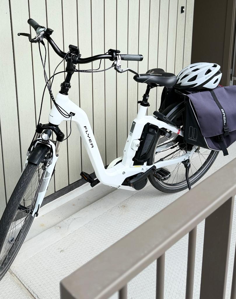 Elektrische Fiets (merk Flyer), Fietsen en Brommers, Ophalen, Zo goed als nieuw, 50 km per accu of meer, Overige merken