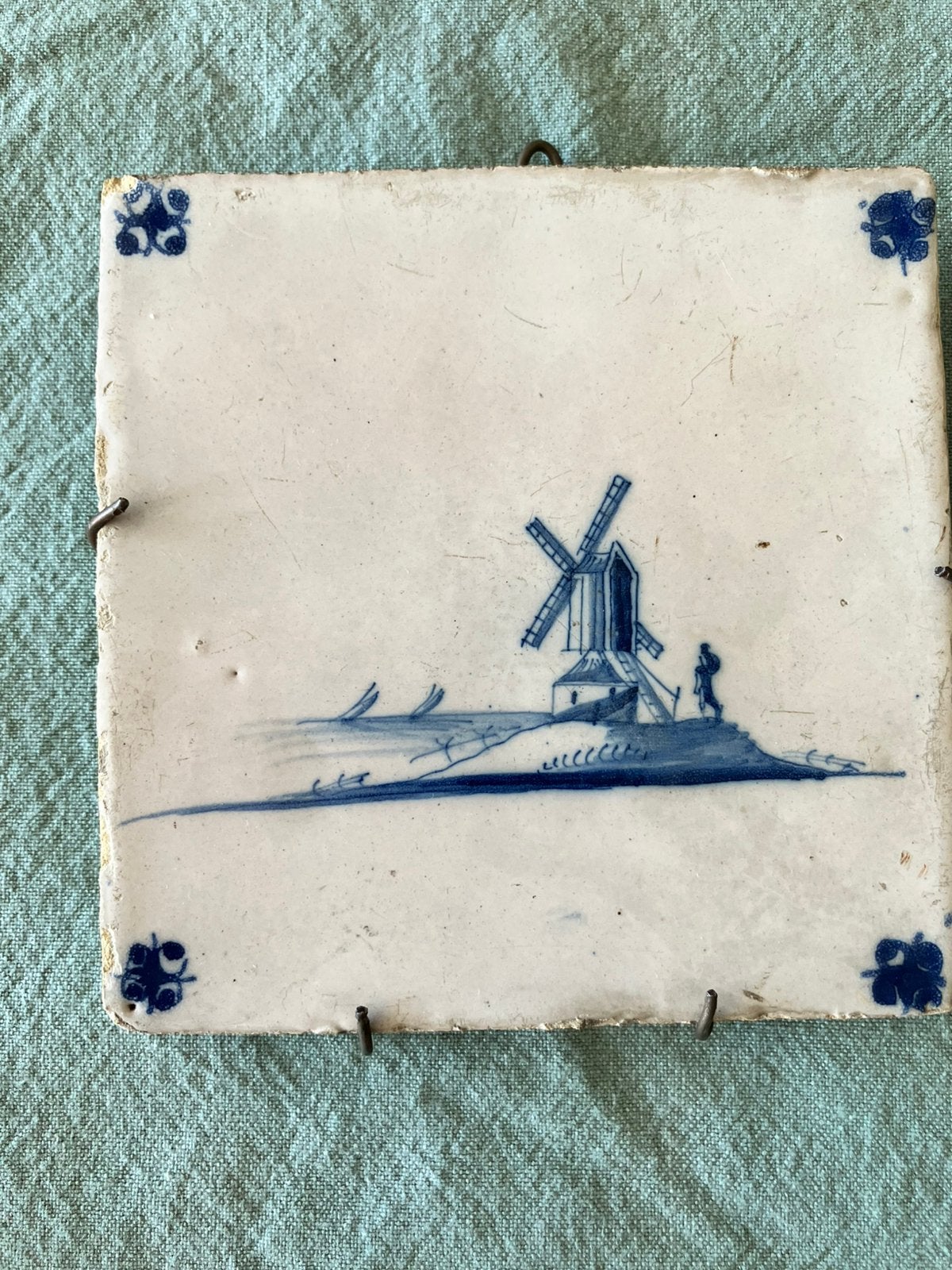 Mooi tegeltje, 13 x 13 cm, Ophalen of Verzenden