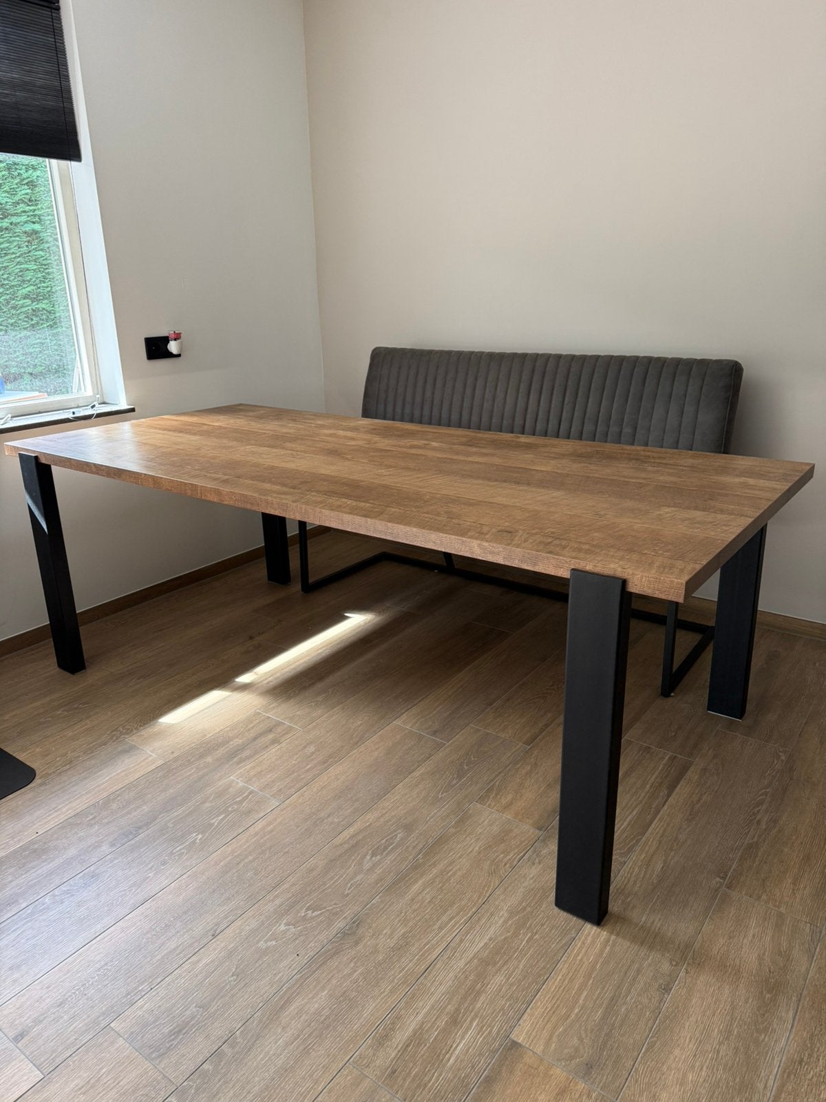 Eettafel te koop!, Ophalen, Gebruikt, 200 cm of meer, 50 tot 100 cm