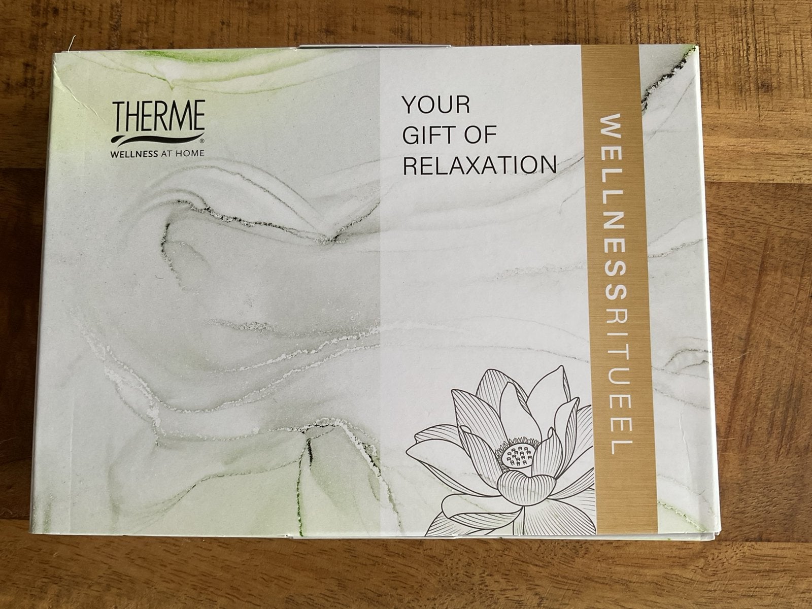 Therme gift of relaxation wellnessritueel ( NIEUW ), Ophalen of Verzenden, Nieuw, Bodylotion, Crème of Olie