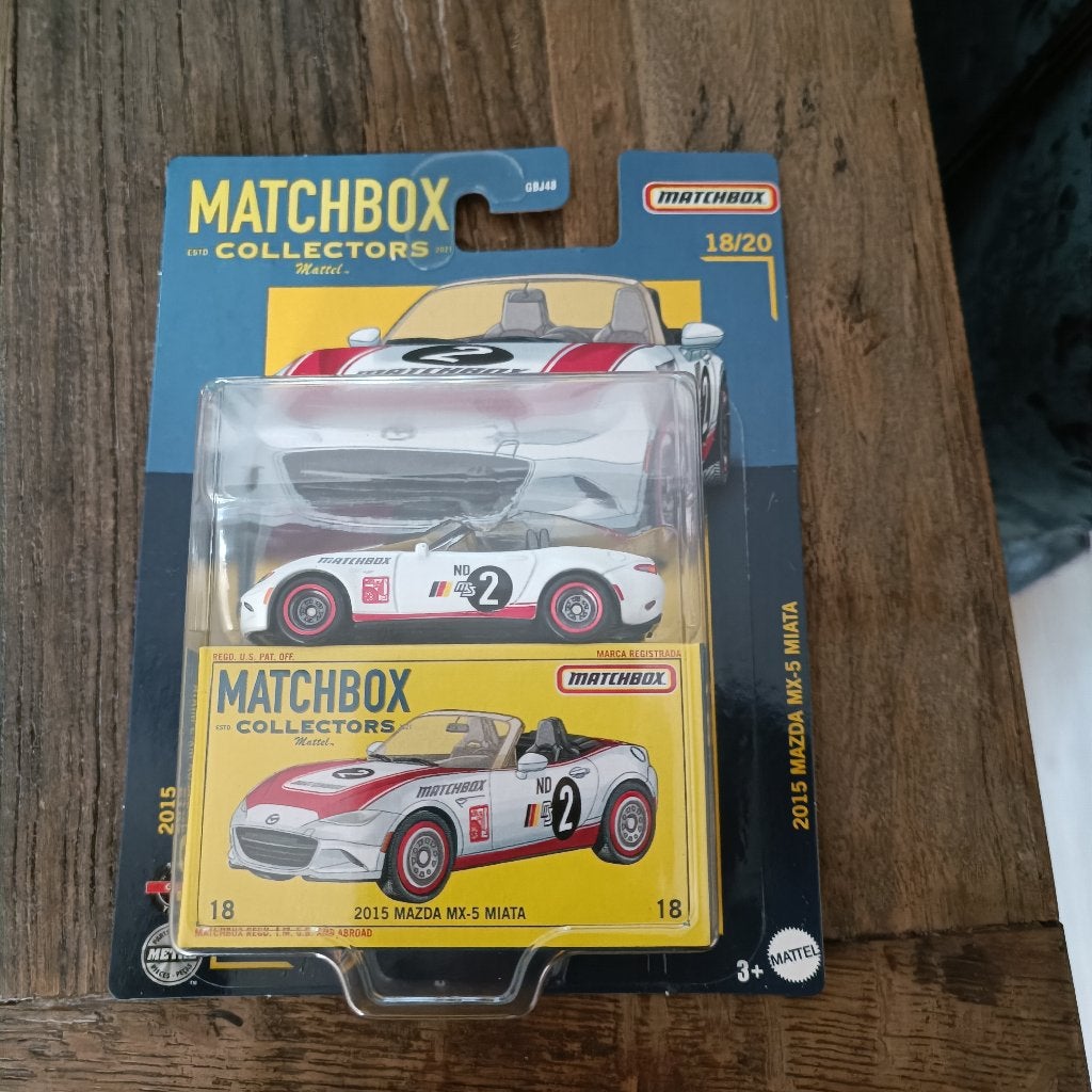 Matchbox Collectors 2015 mazda mx-5 miata, Ophalen of Verzenden, Nieuw, Auto