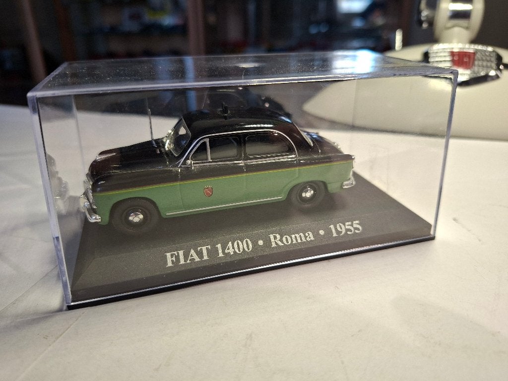 Fiat 1400 Taxi Brumm 1:43, Ophalen of Verzenden, Zo goed als nieuw, Auto, Overige merken