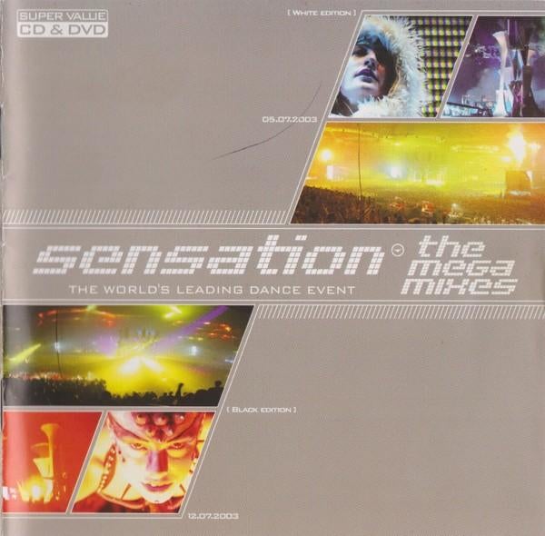 MIX C.D. (2003) SENSATION the Mega Mixes (+DVD), Cd's en Dvd's, Cd's | Dance en House, Ophalen of Verzenden, Gebruikt, Trip Hop of Breakbeat
