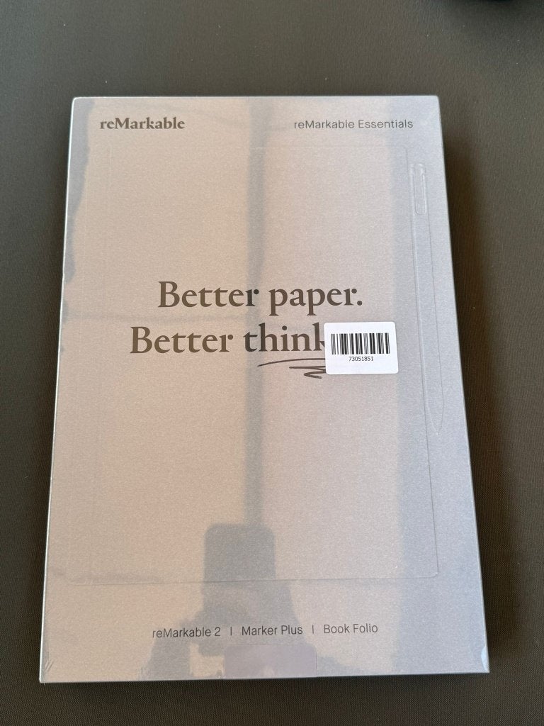 reMarkable 2, Marker Plus, Book Folio - Nieuwe, Computers en Software, Tekentablets, Ophalen of Verzenden, Zo goed als nieuw, Draadloos