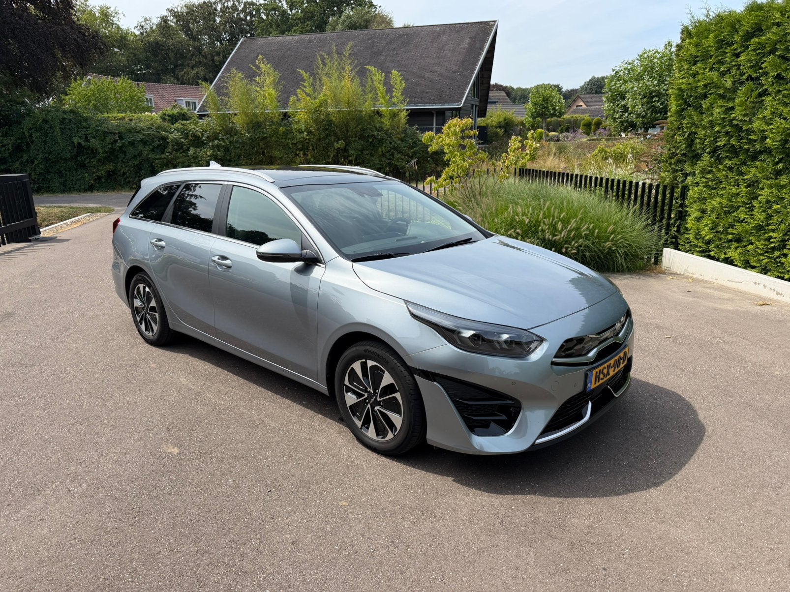Kia (Pro) Cee d 1.6 GDI Phev 141pk Dct6 2024 Grijs, Auto's, Zwart, Leder en Stof, Plug-in hybride, Stationwagon