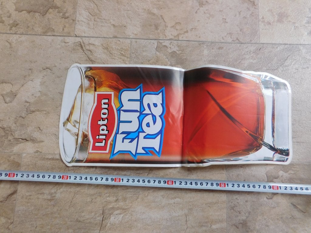 sticker XXXXL fun tea LIPTON, Verzamelen, Ophalen of Verzenden, Zo goed als nieuw