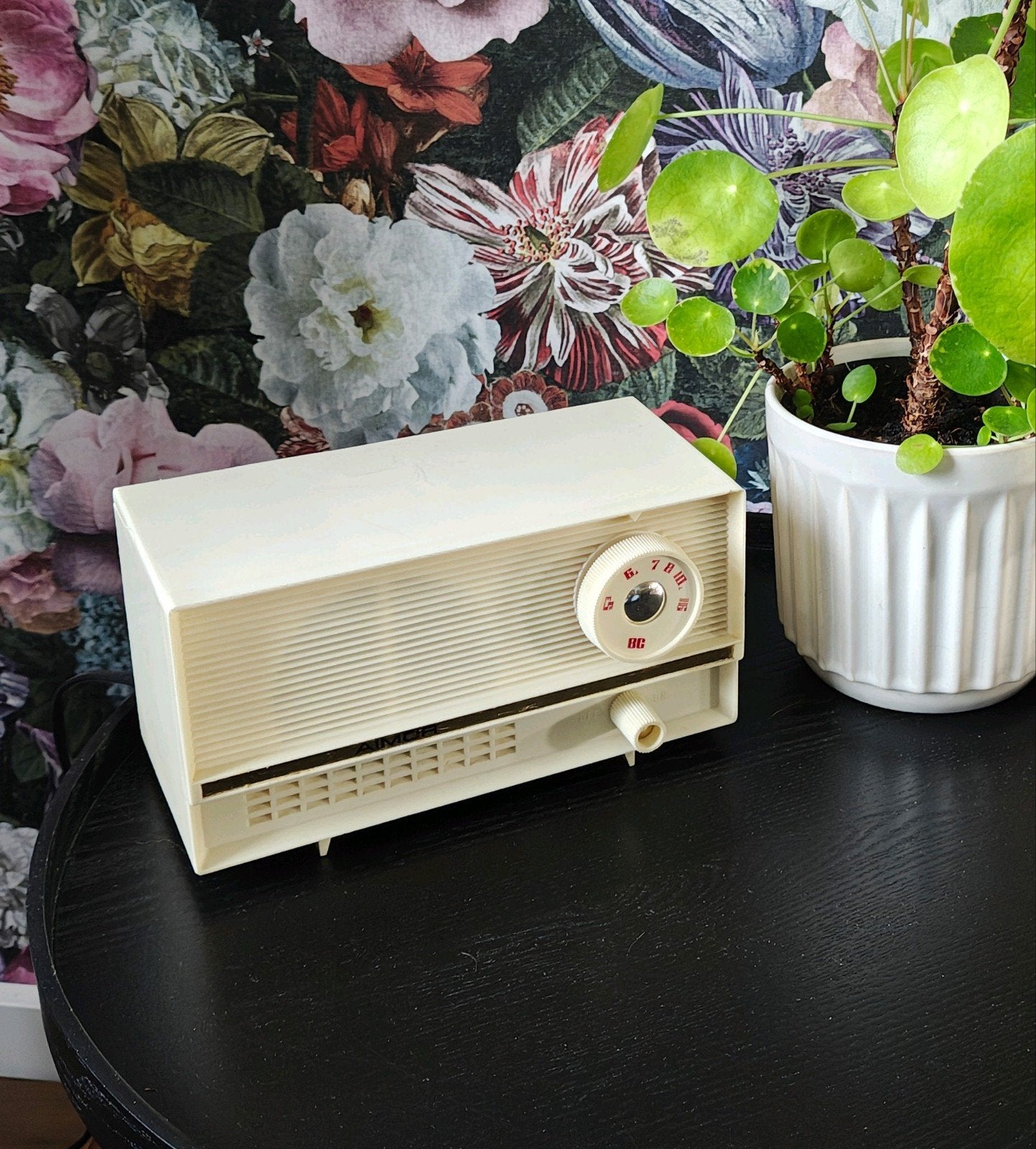 Vintage radio jaren '60 met Bluetooth, Antiek en Kunst, Antiek | Tv's en Audio, Ophalen of Verzenden