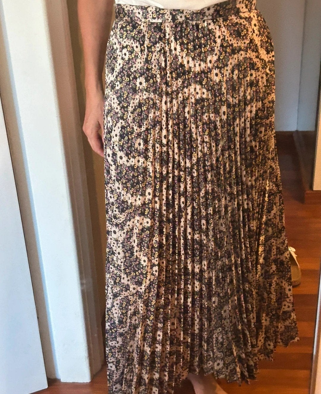 Sandro plisse Niuewe rok maat 36 € 229, Zwart, Ophalen of Verzenden, Zo goed als nieuw, Maat 36 (S)