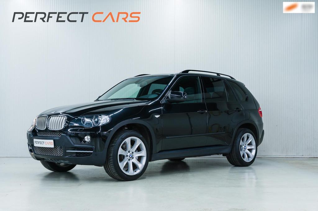 BMW X5 XDrive48i, leer automaat, open dak, BTW auto, Gebruikt, Automatische klimaatregeling, 4799 cc, Leder