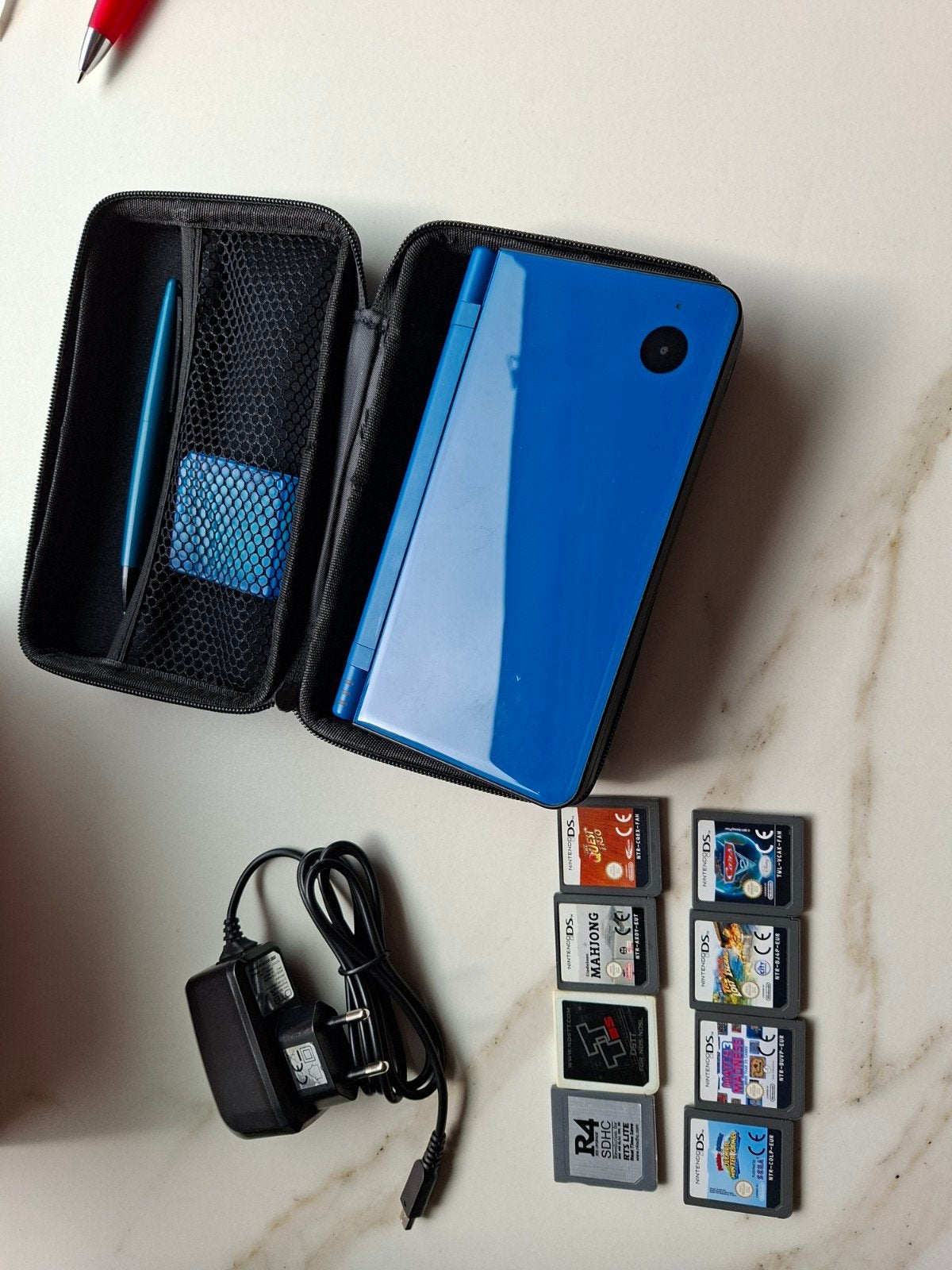nintendo DSI XL, Ophalen of Verzenden, Blauw, Dsi XL