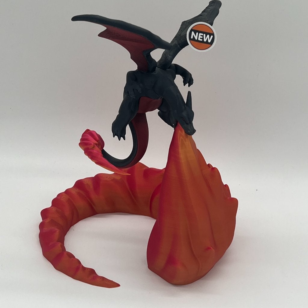 Pokémon Statue | Vuurspugende Shiny Charizard | NIEUW, Ophalen of Verzenden, Nieuw, Fantasy