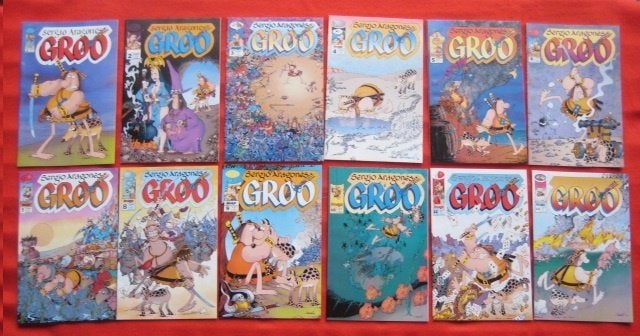 Groo - Sergio Aragone comic strip, Meerdere comics, Ophalen of Verzenden, Zo goed als nieuw, Amerika