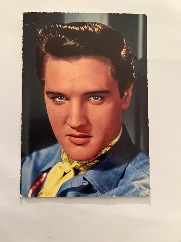 Originele Elvis Presley Postcard - Jaren '50/'60 - Mintstaat, Ophalen of Verzenden, 1940 tot 1960