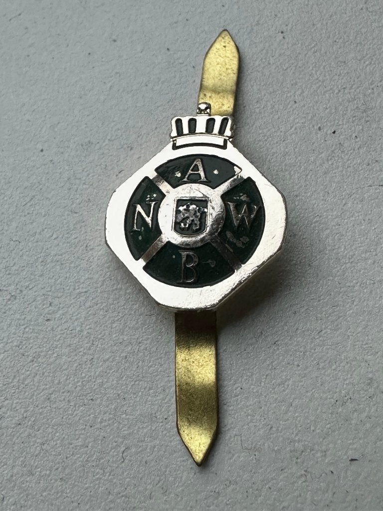 Mooie ANWB kleding badge embleempje., Ophalen of Verzenden, Gebruikt, Gebruiksvoorwerp