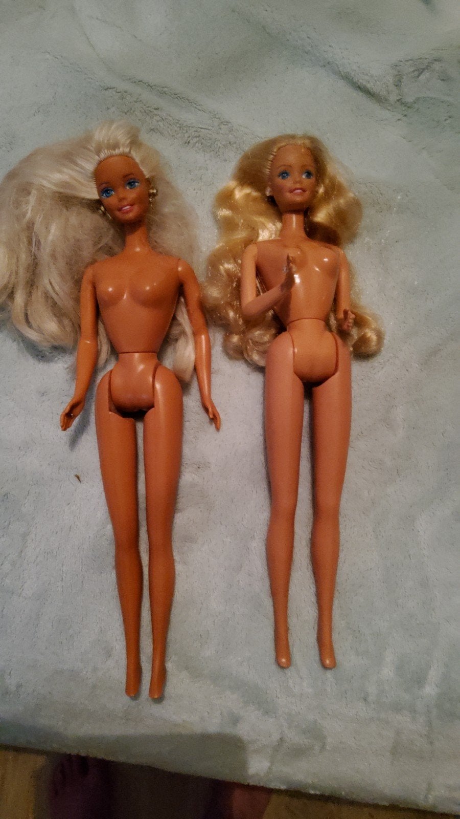 2 vintage Barbie Mattel jaren 80 poppen blond haar., Ophalen of Verzenden, Zo goed als nieuw, Fashion Doll