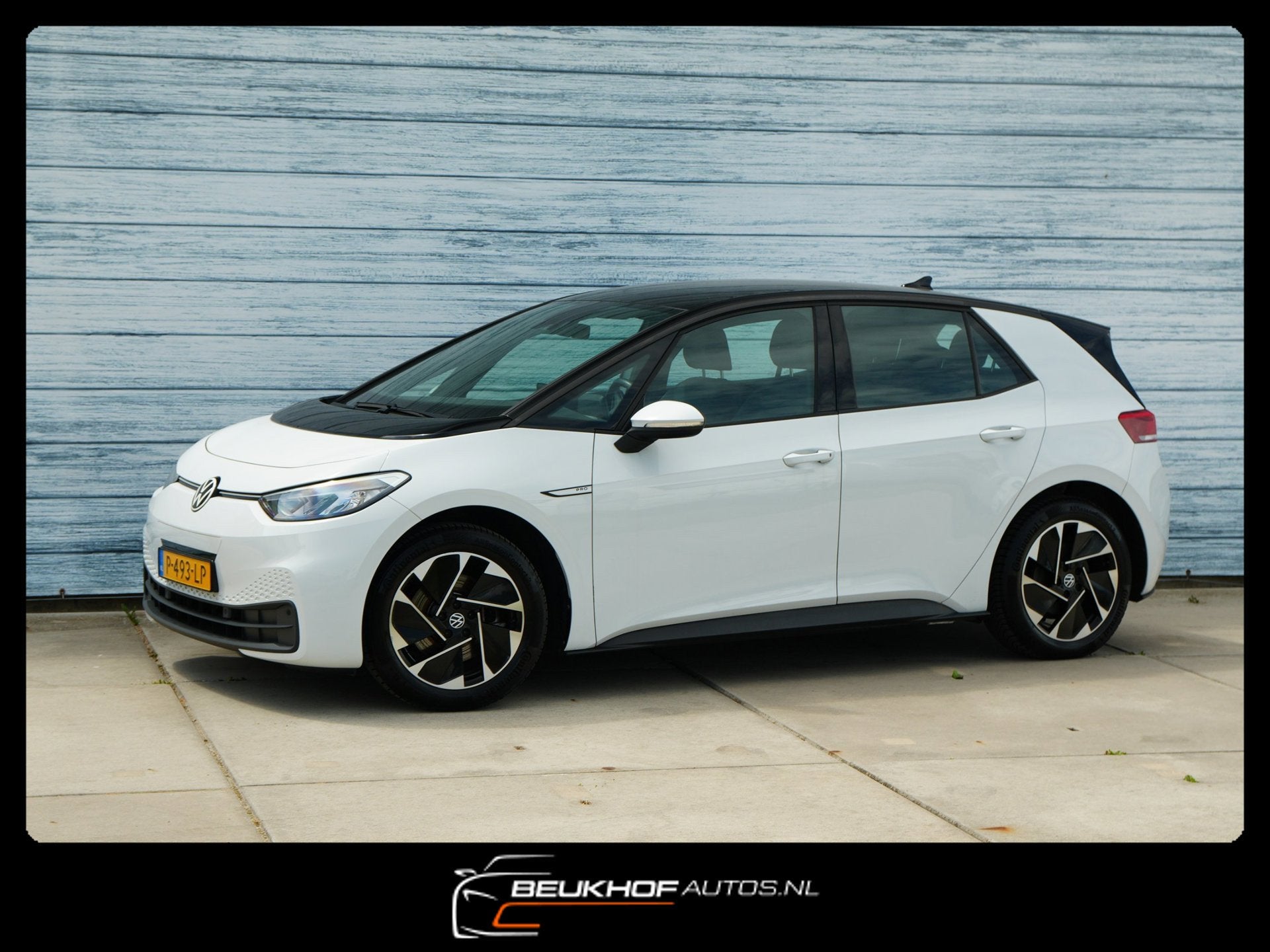 Volkswagen ID.3 58 kWh Adapt Cruise Carplay Navi Soh 93.4%, Automaat, Gebruikt, Zwart, 1712 kg