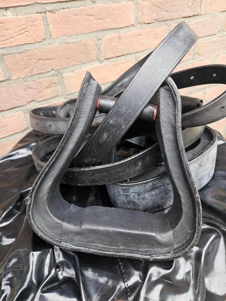 Te koop cowboy beugels met riemen., Ophalen of Verzenden