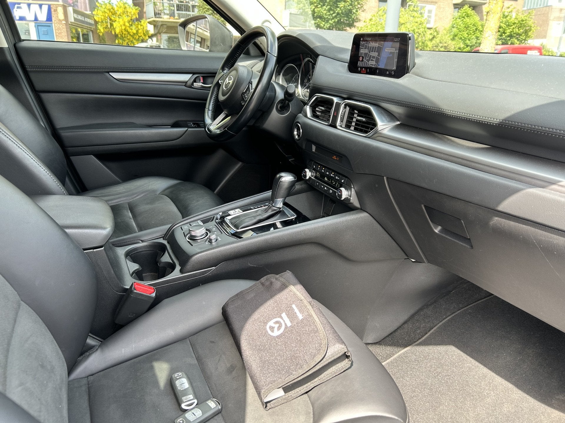 Mazda CX-5 2.5 4WD SkyActiv-G 194 Signature Automaat leer 19, Auto's, Automaat, Gebruikt, 4 cilinders, Zwart