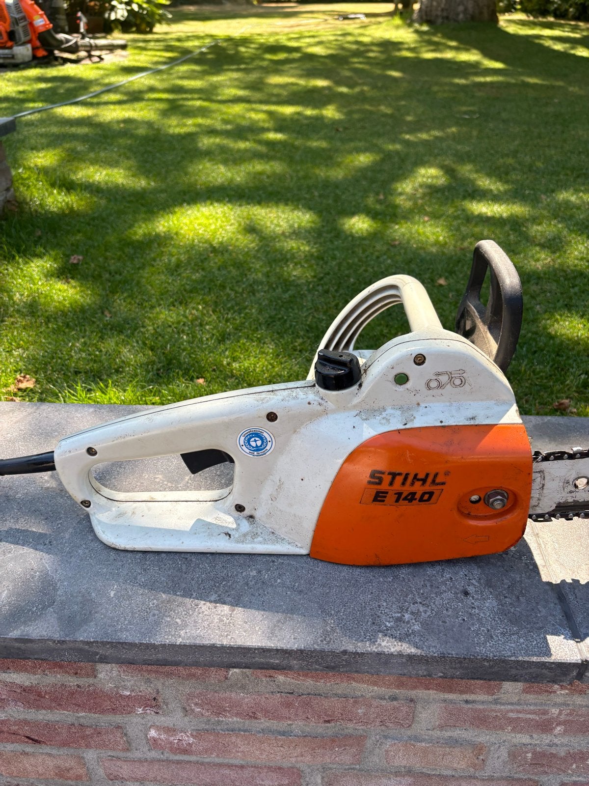 Stihl E140 elektrische motorzaag, Ophalen of Verzenden, Motorzaag