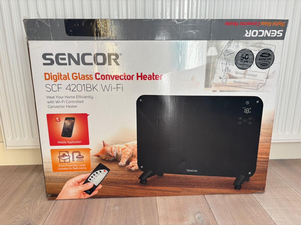 Sencor Convector Verwarming 1500 W, Ophalen, Zo goed als nieuw, Elektrisch, Overige soorten
