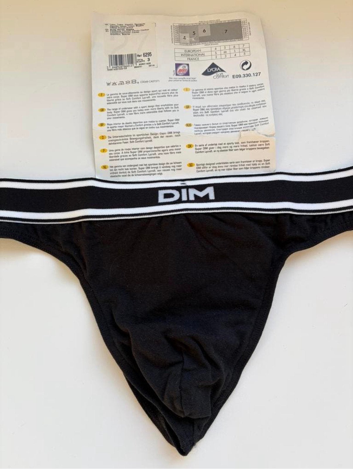 Super DIM String Heren, Kleding | Heren, Verzenden, Zwart, Slip