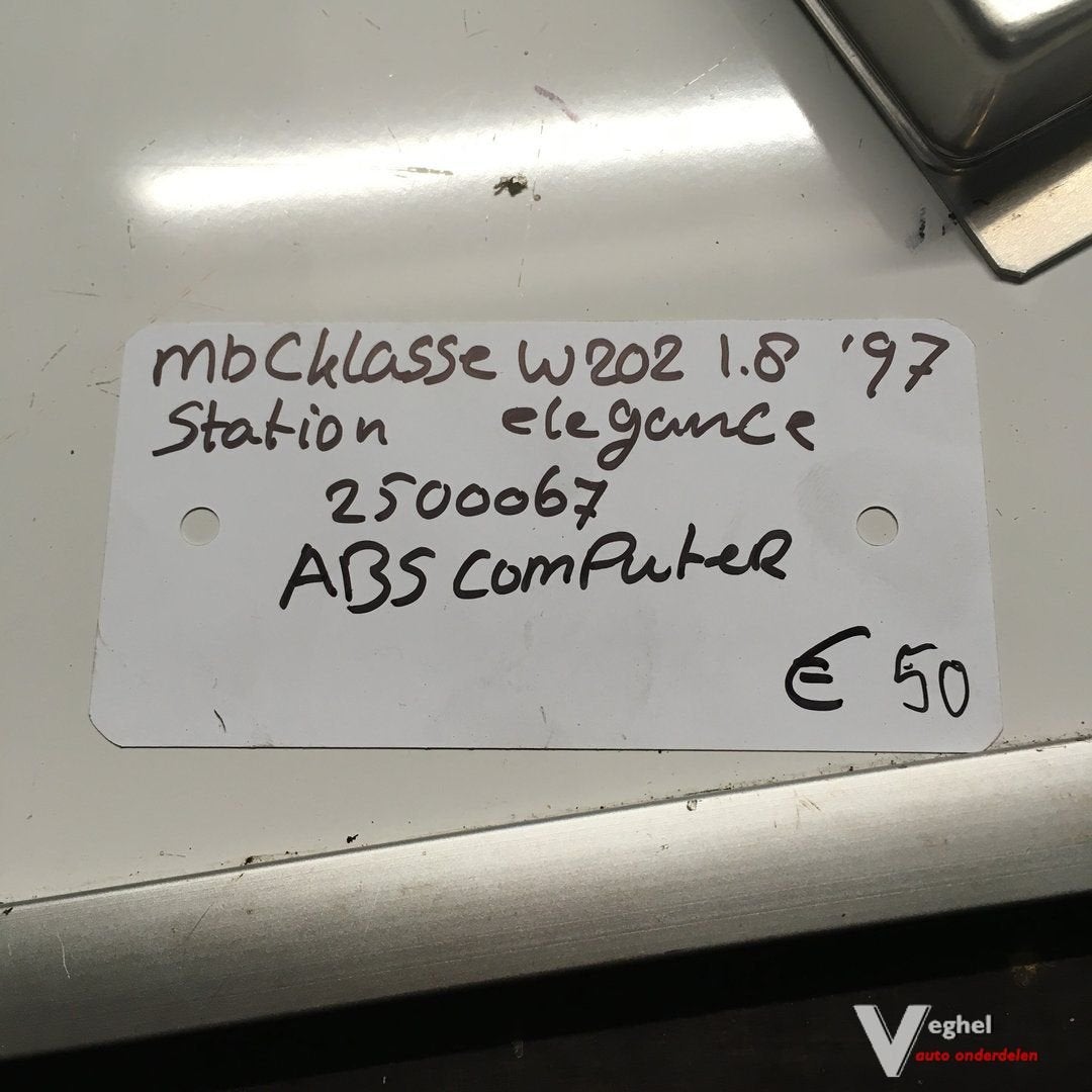 Mercedes C klasse W202 1.8 Station 1997 wagennr 2500067 ABS