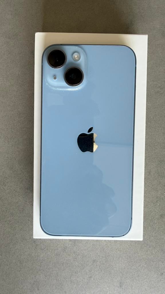 Apple iPhone 14, 128 GB, Blauw, Ophalen of Verzenden, Zo goed als nieuw