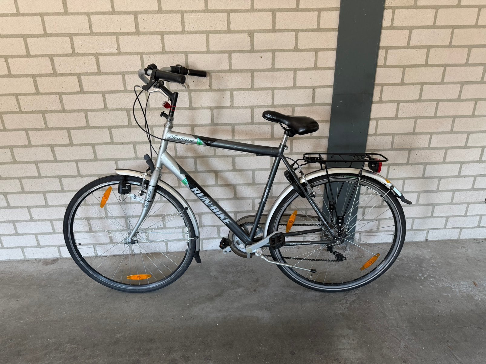 Fiets heren, Minder dan 10 versnellingen, Gebruikt, Velgrem, Ophalen