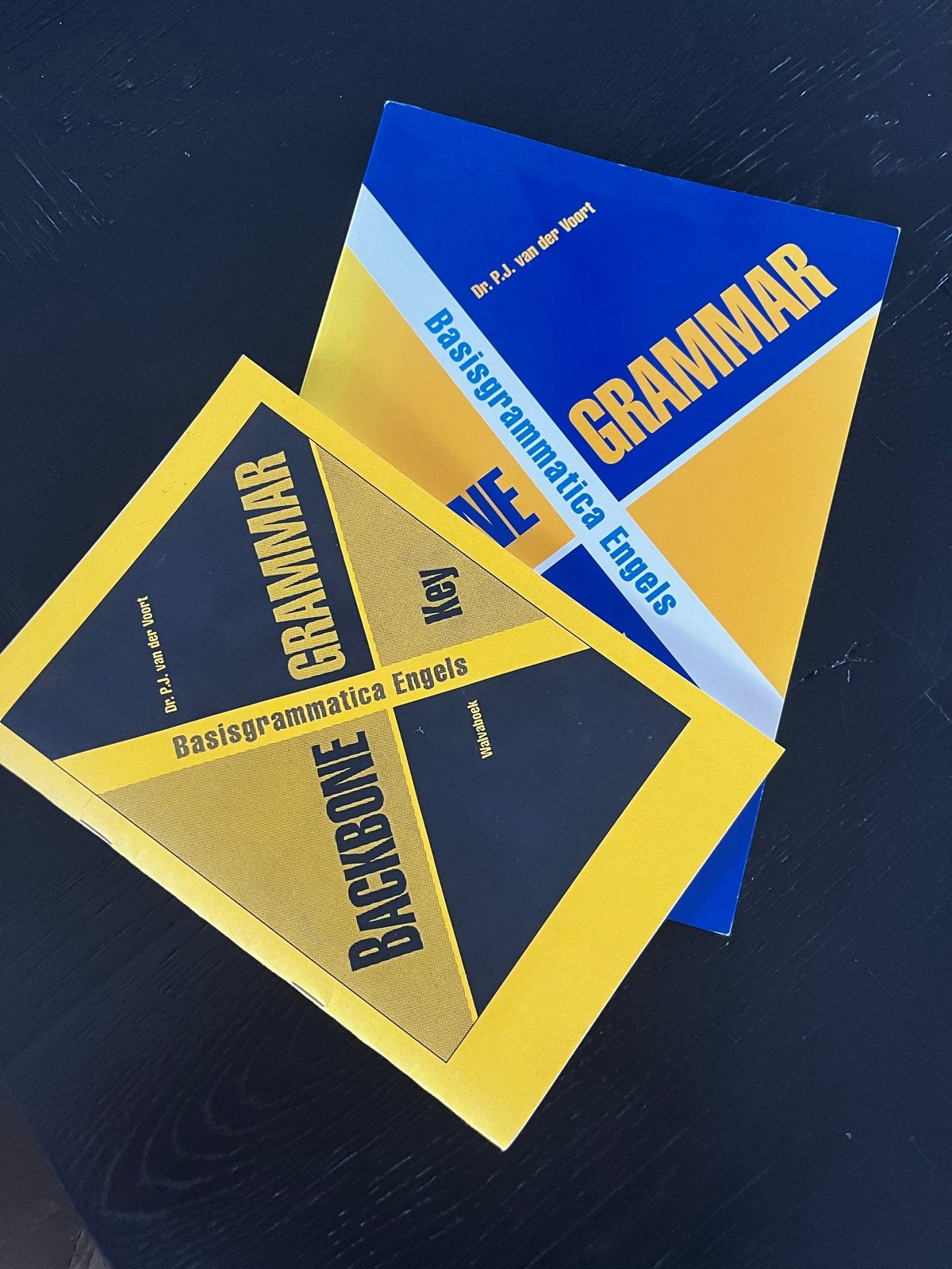 Basisgrammatica Engels & Werkboek - Dr. P.J. van der Voort, Ophalen of Verzenden, Zo goed als nieuw, Non-fictie
