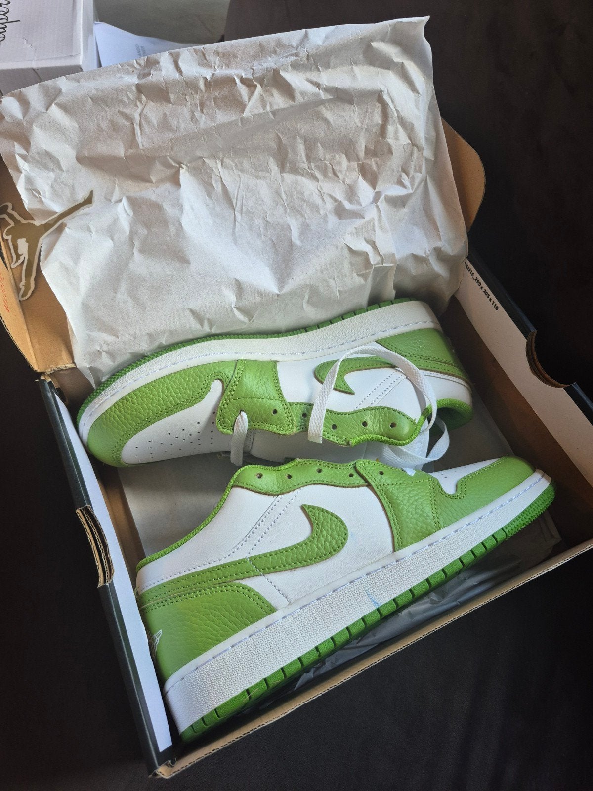 Nike Air Jordan 1 White Lightning Chlorophyll NIEUW maat 40, Ophalen of Verzenden, Nieuw, Wit