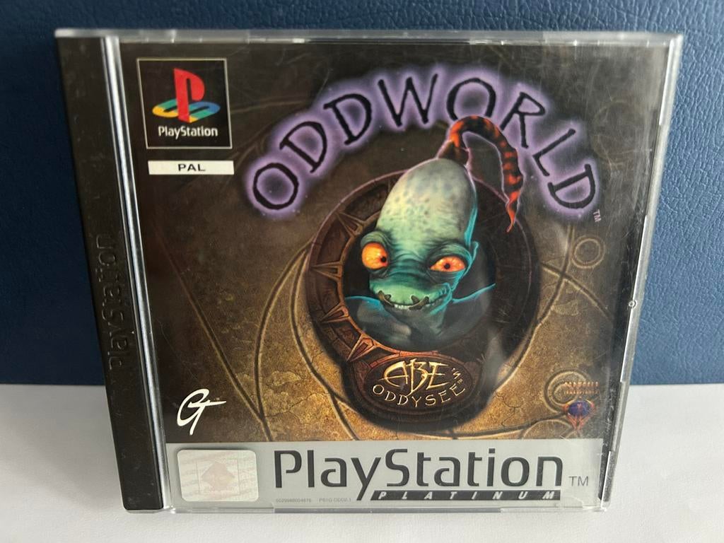 Oddworld Abe’s Oddysee Platinum / Playstation 1 / PS1, Spelcomputers en Games, Games | Sony PlayStation 1, Avontuur en Actie, 1 speler