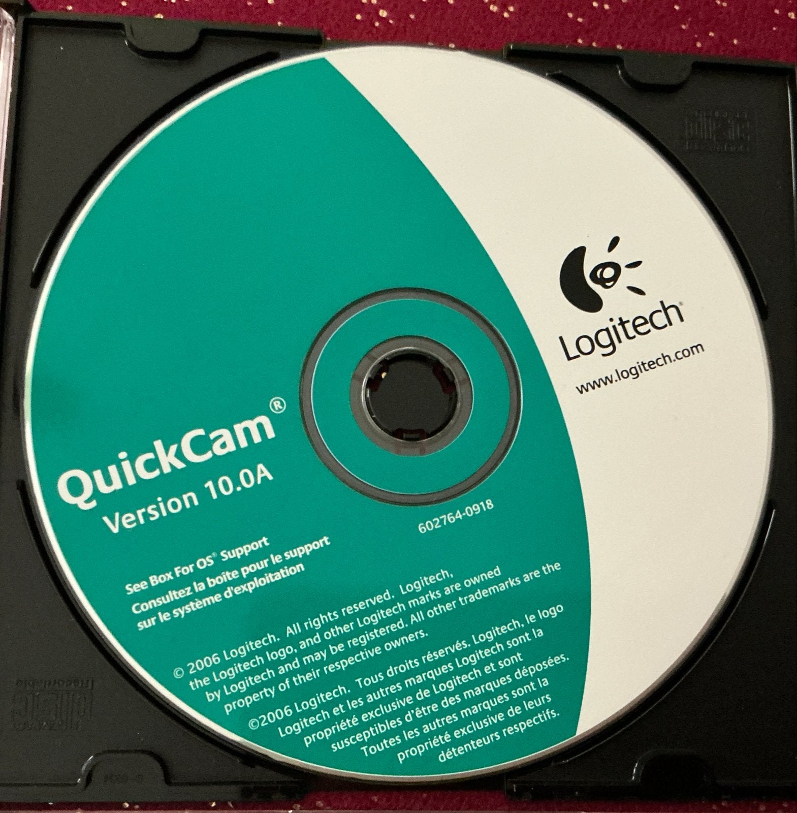 Logitech iTouch 2.1 & QuickCam 10.0A software CD's, Computers en Software, Ophalen of Verzenden, Zo goed als nieuw, Windows