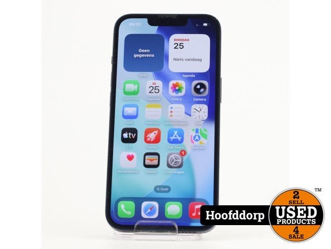 iPhone 13 128GB Midnight, Apple, Zo goed als nieuw, Support@apple.com, One Apple Park Way
Cupertino, CA 95014
United States