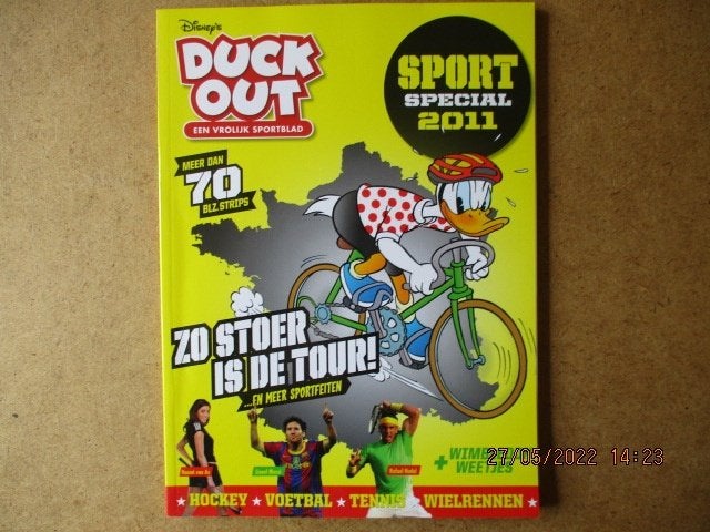 adv6555 duck out sport special 2011, Eén stripboek, Ophalen, Gelezen