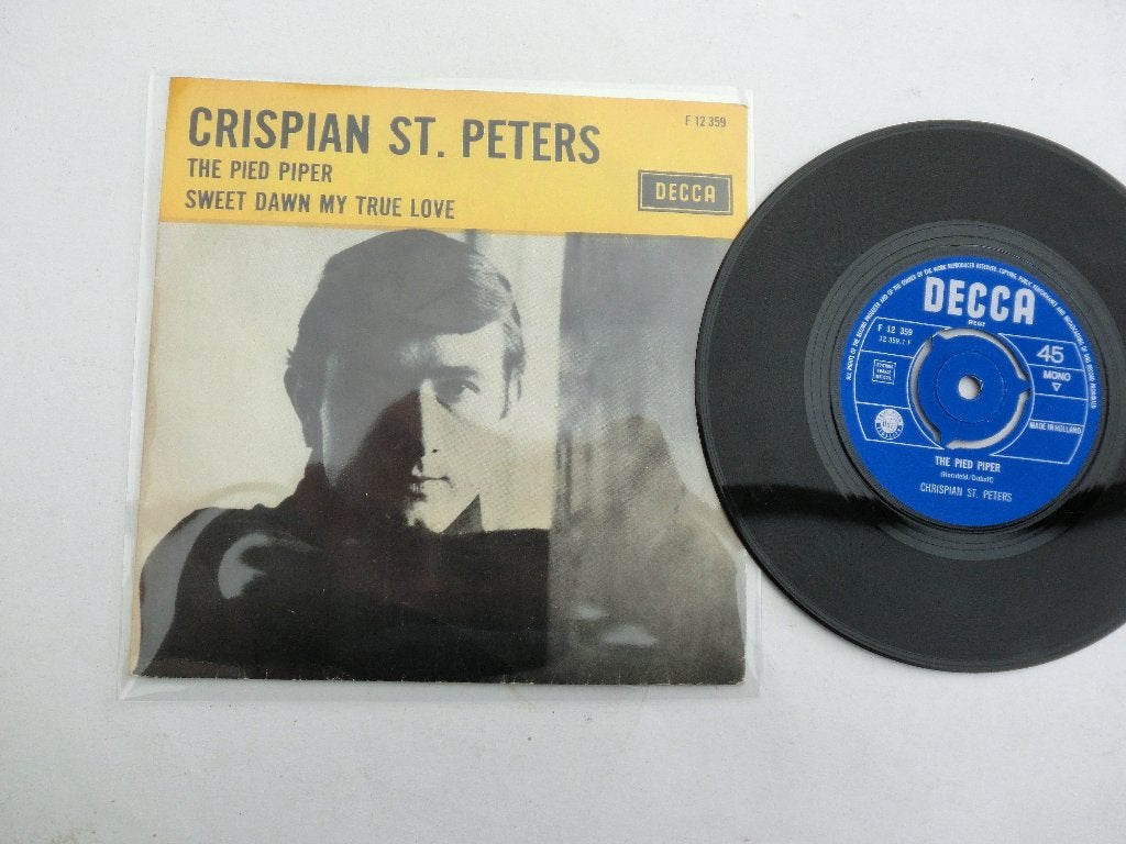 Crispian St.Peters The pied piper, Ophalen of Verzenden, Zo goed als nieuw, 7 inch, Pop