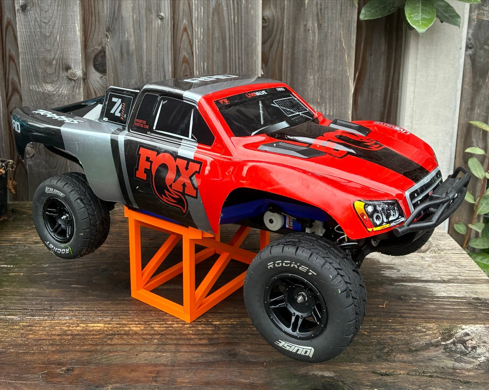 Zeer complete Traxxas Slash 2WD VLX 3s LCG CHASSIS, Elektro, Auto offroad, Ophalen of Verzenden, Zo goed als nieuw