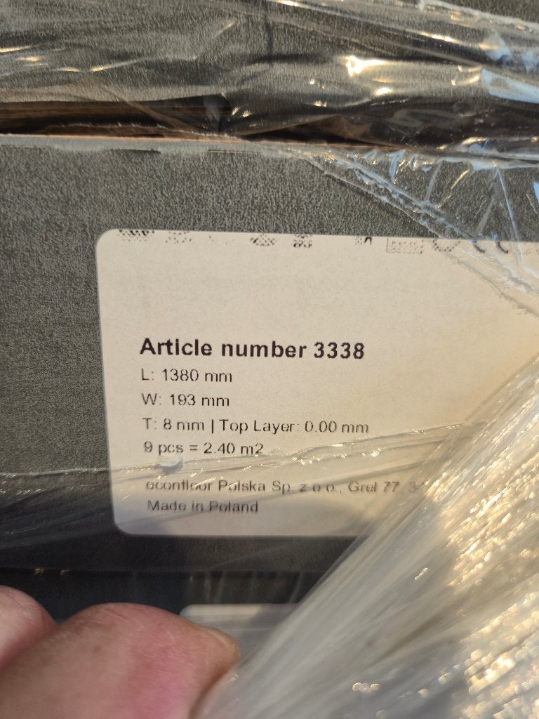 Laminaat 8mm €12,95/m² incl. ondervloer + plinten | 6 decors, 75 m² of meer, Zo goed als nieuw, Info@ivloer.nl, Stuartweg 1G Vianen