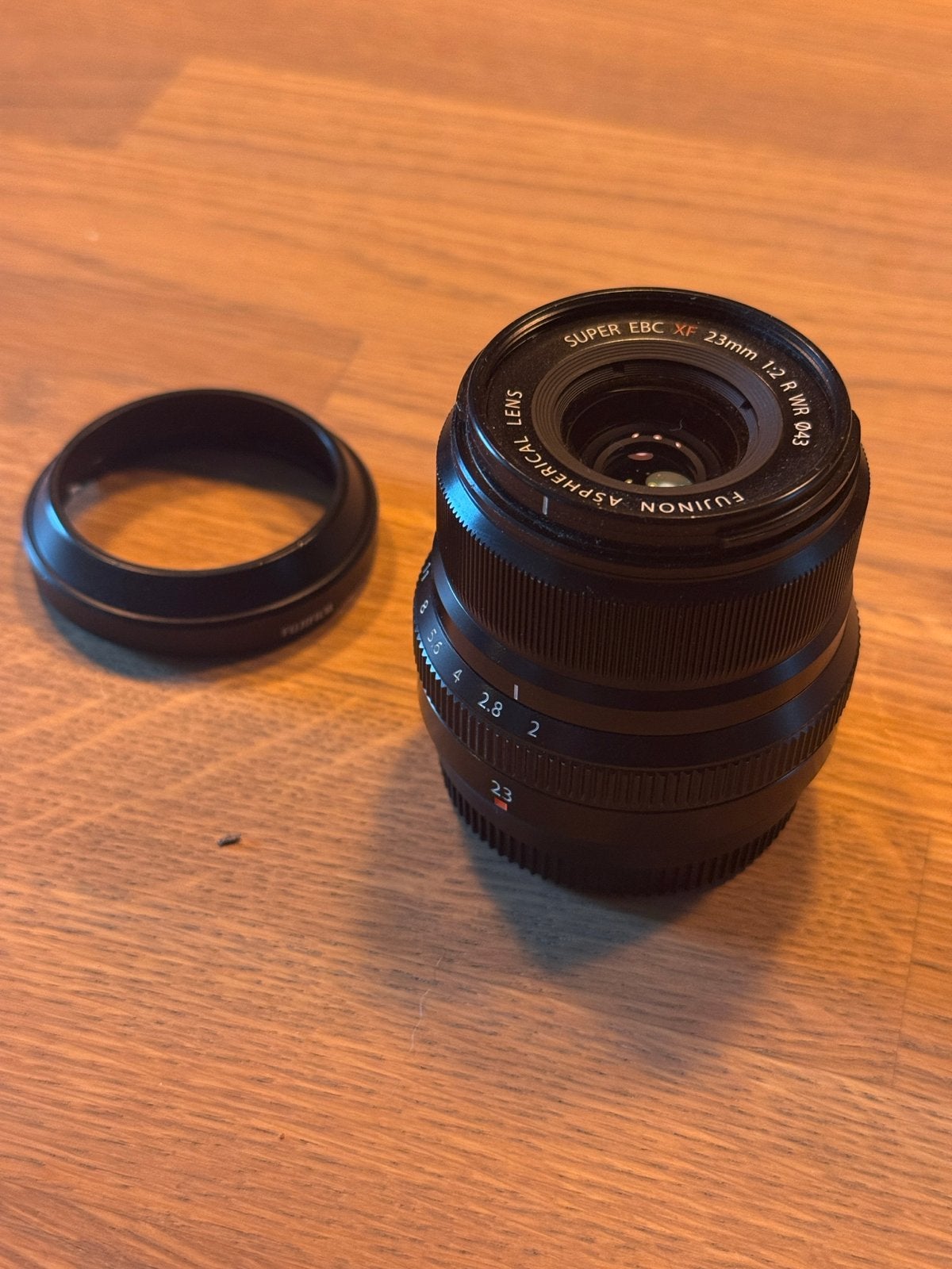 Fujinon XF 23mm f/2 R WR lens - Zo goed als nieuw, Ophalen of Verzenden, Zo goed als nieuw, Standaardlens