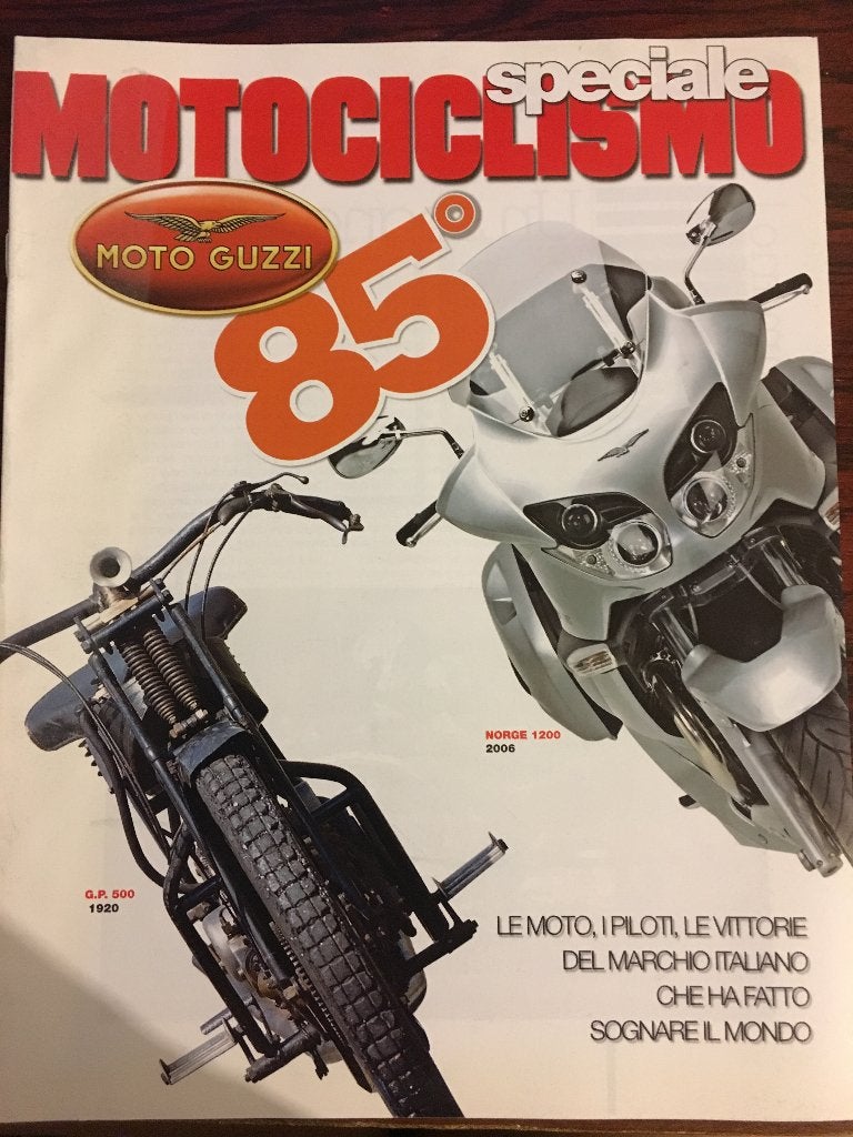 Moto Guzzi 85th Anniversary Motociclismo Special - NEW!, Ophalen of Verzenden, Nieuw, Motoren