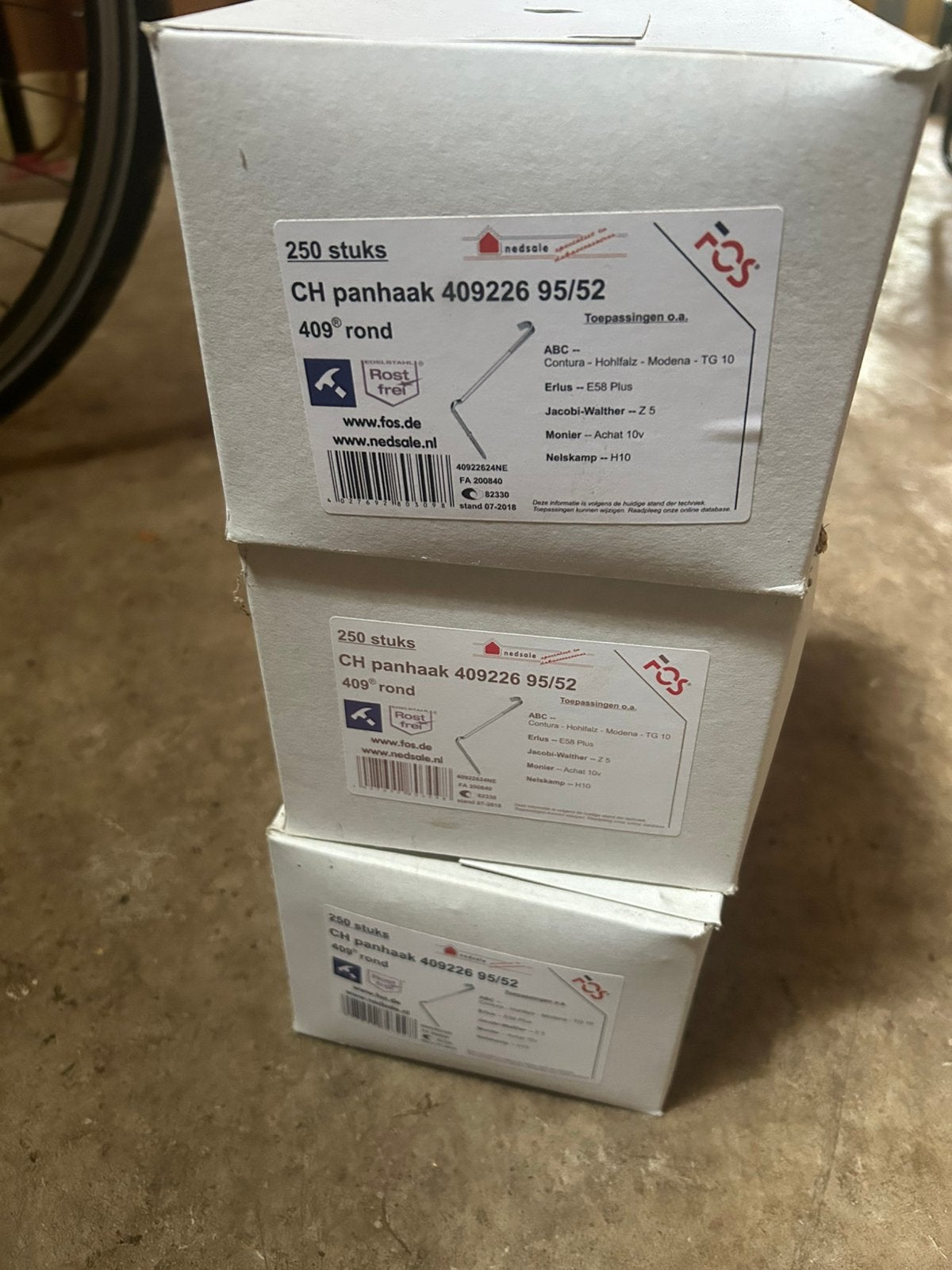 Panhaken rvs, 50 tot 100 mm, Overige typen, Nieuw, Ophalen of Verzenden