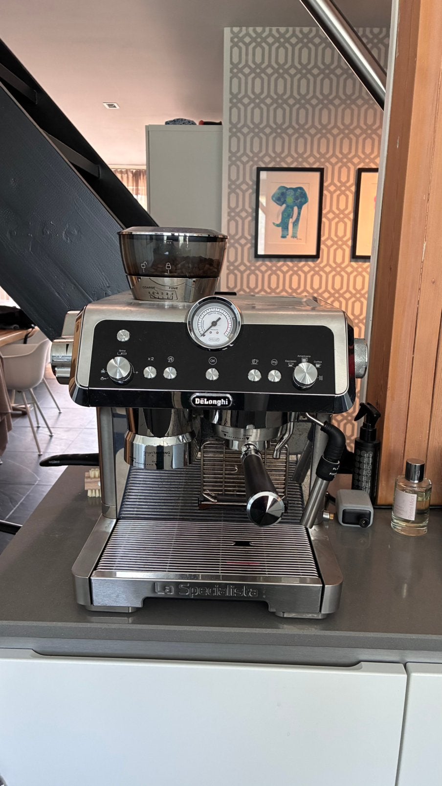 DeLonghi La Specialista EC9335 M, Ophalen, Gebruikt, Koffiemachine, Koffiebonen