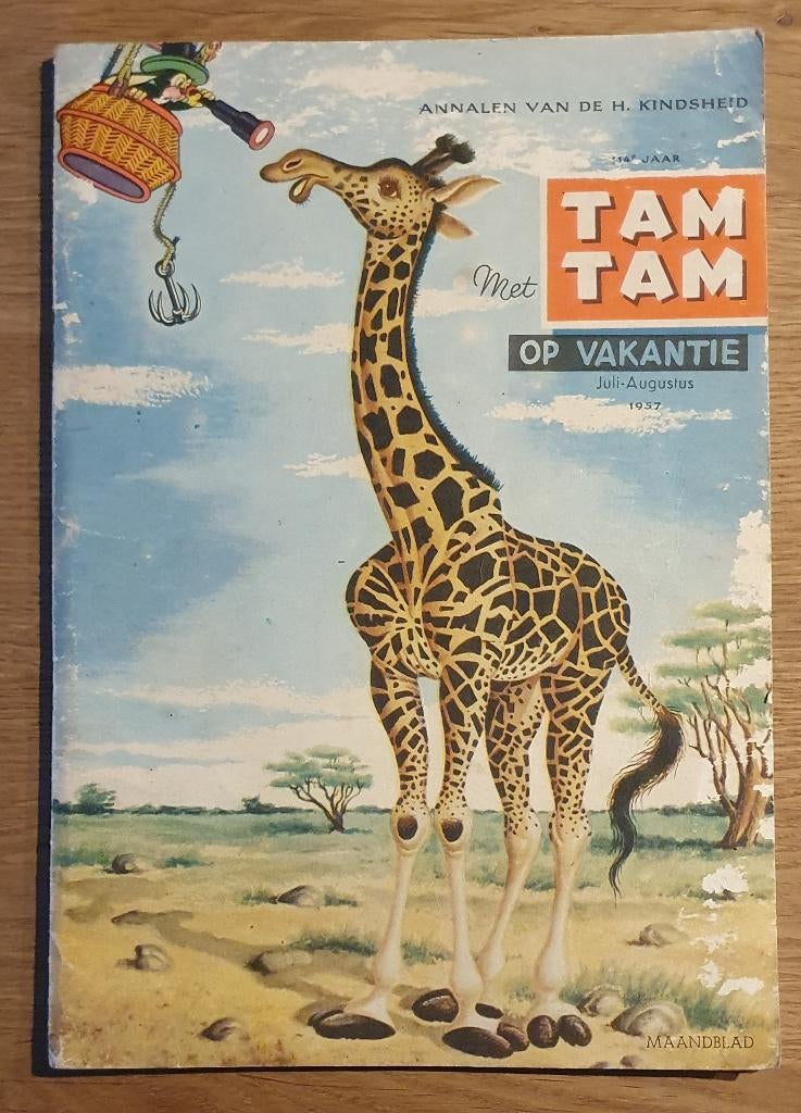 Met Tam Tam op vakantie - Juli-augustus 1957 - Boek, Gelezen