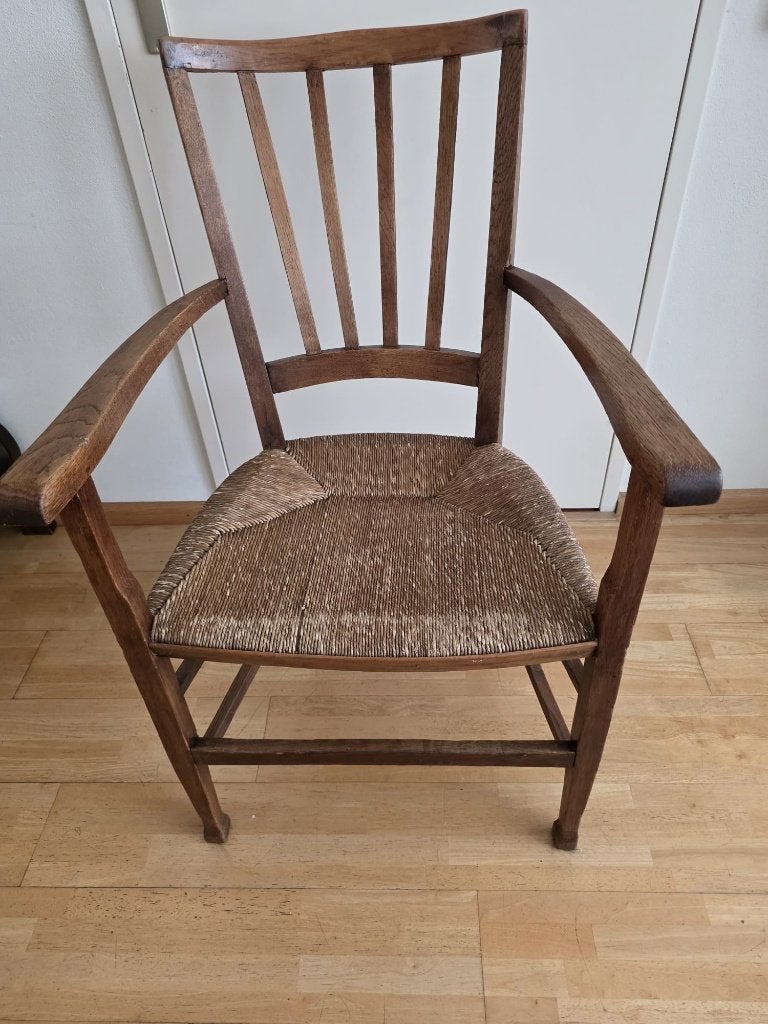 Rieten stoel, Ophalen