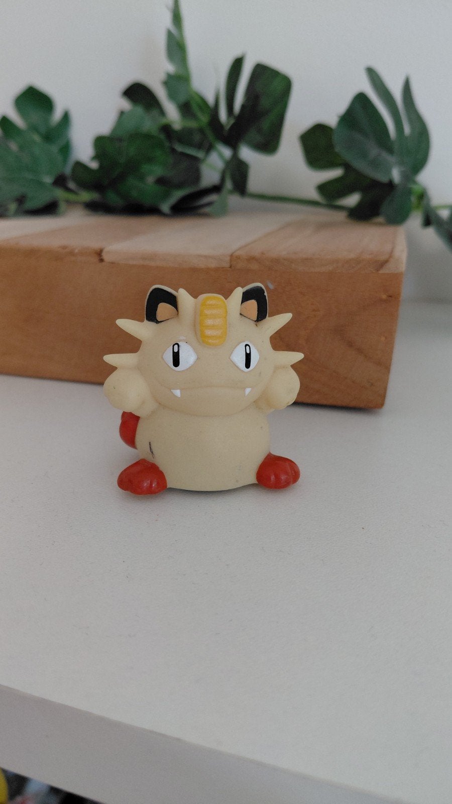Pokémon poppetje Meowth Bandai, Ophalen of Verzenden, Zo goed als nieuw