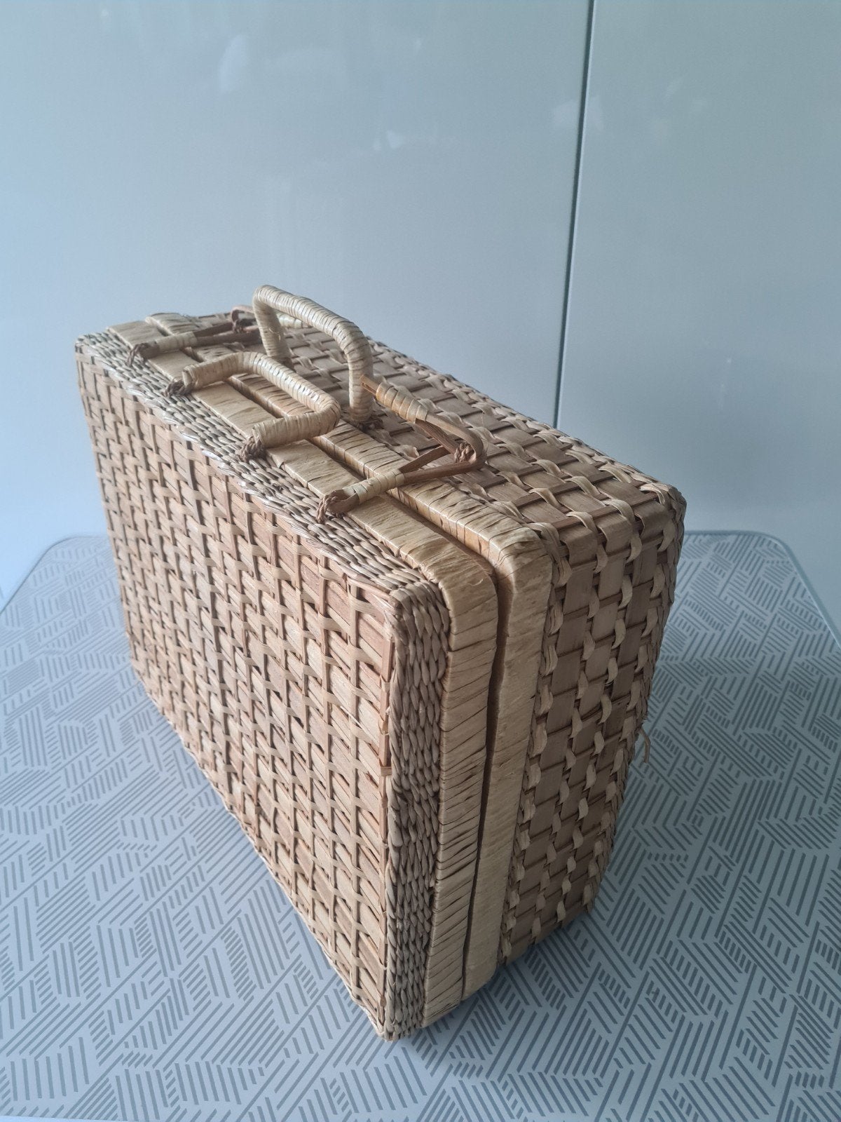 Complete Picknickmand met Servies, Bestek en Opbergdoosjes, Ophalen of Verzenden, Gebruikt