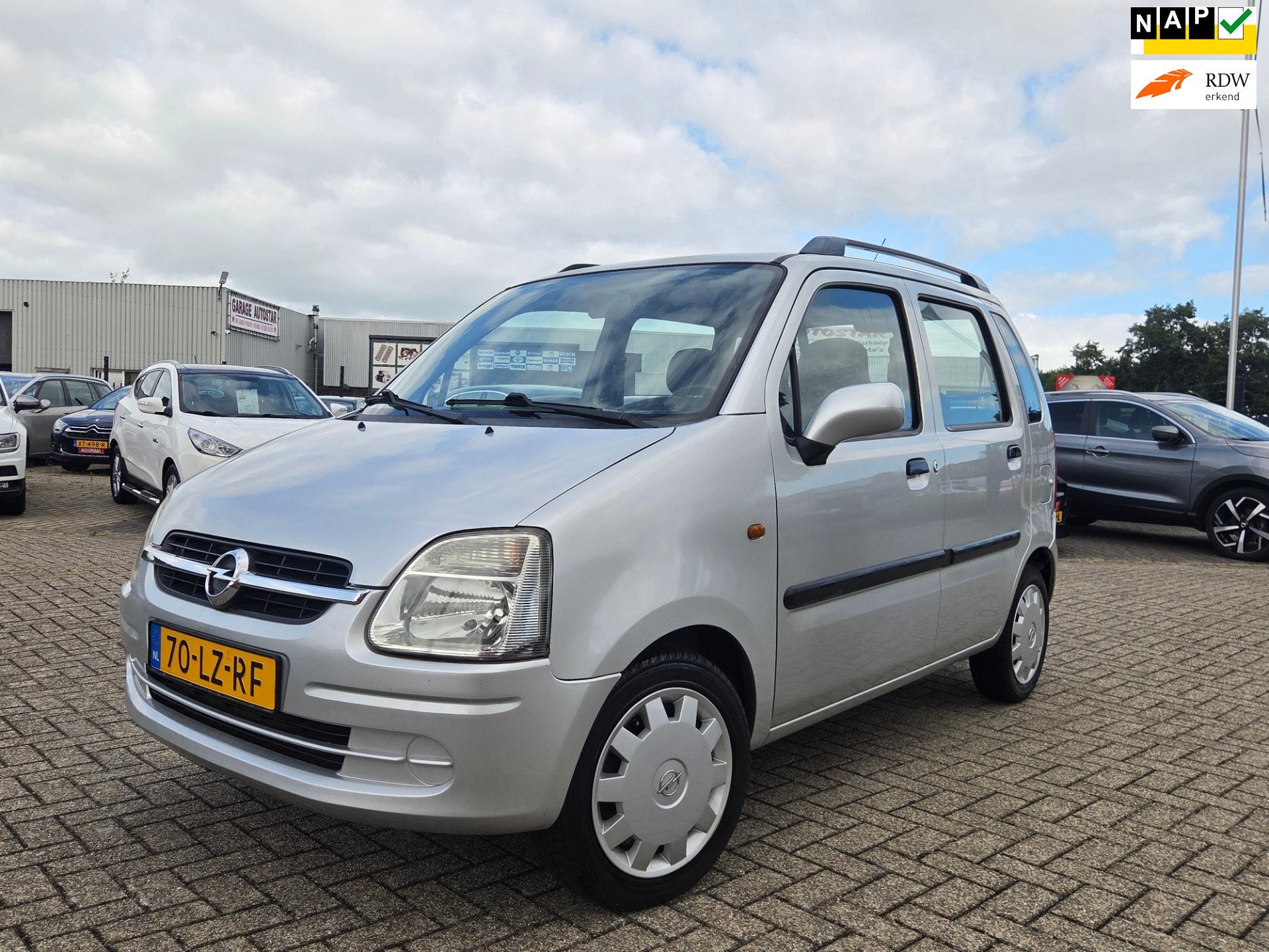 Opel Agila 1.2-16V Color NAP/TREKHAAK/EERSTE EIGENAAR, Voorwielaandrijving, Origineel Nederlands, Bedrijf, Handgeschakeld