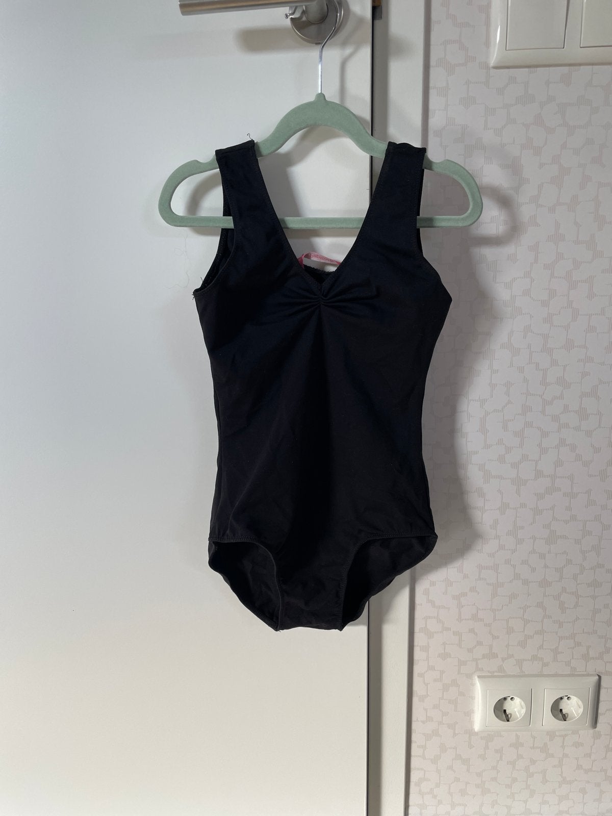 Zwart Papillon turnpakje/balletpakje maat 10, Zwart, Ophalen of Verzenden, Zo goed als nieuw, Zonder mouw